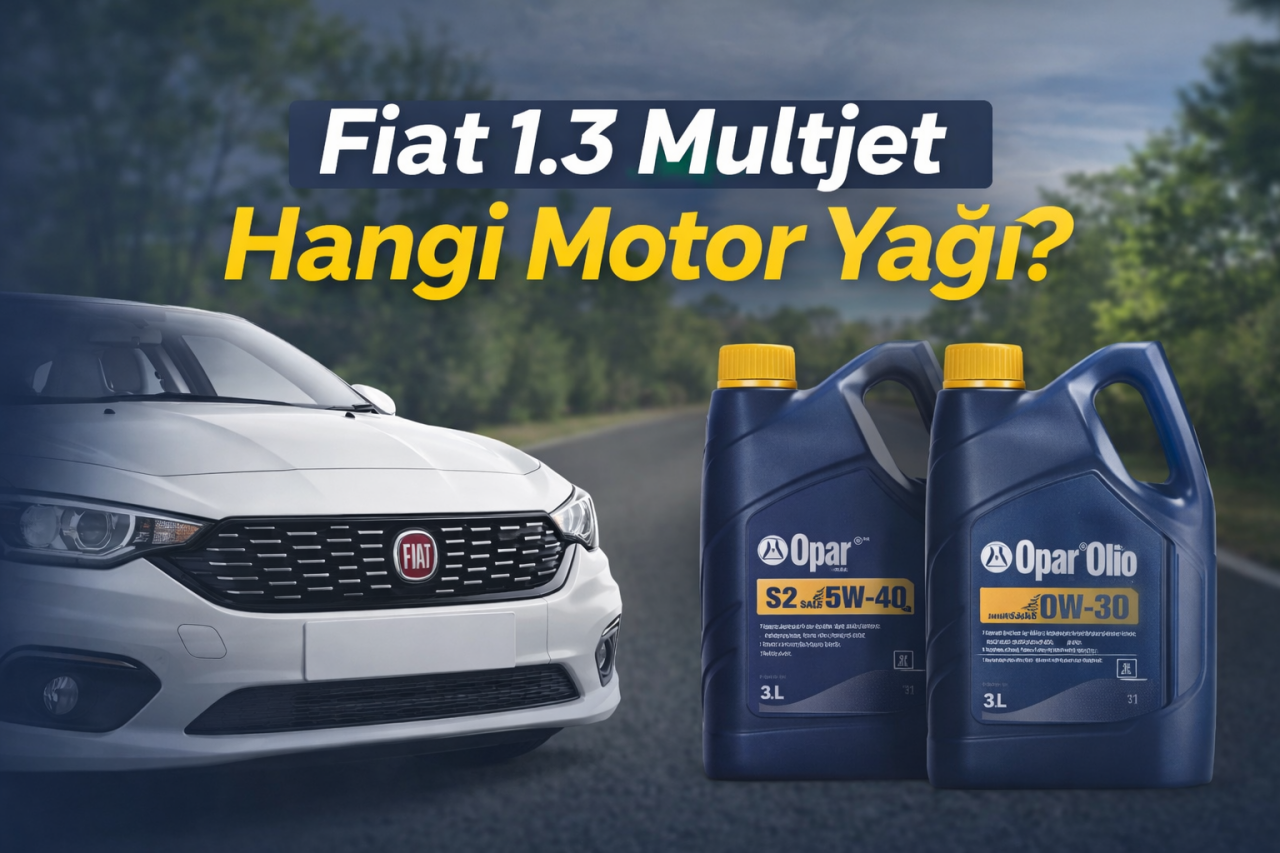 Fiat 1.3 Multijet Motor Yağı Seçimi Nasıl Yapılır? (5W40 mı 0W30 mu?)