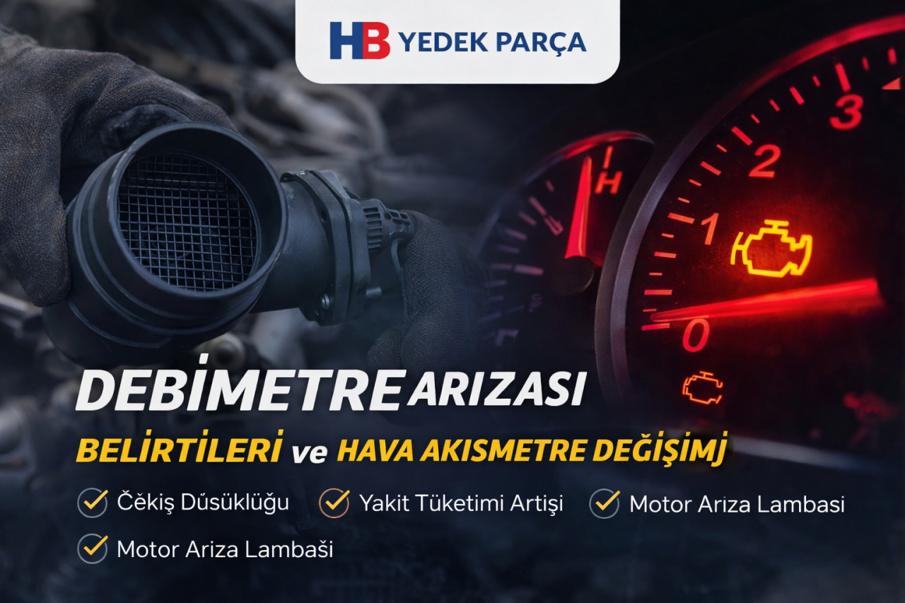 Debimetre Arızası Belirtileri Nelerdir? (Hava Akışmetre Arıza Rehberi 2025)