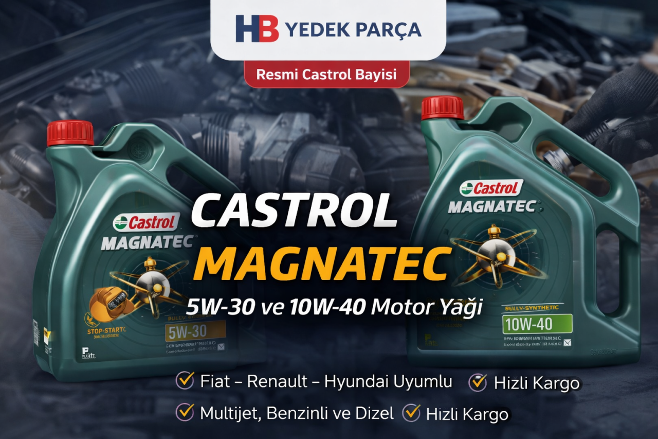 Castrol Magnatec Motor Yağı Nasıldır? 5W-30 ve 10W-40 Detaylı İnceleme