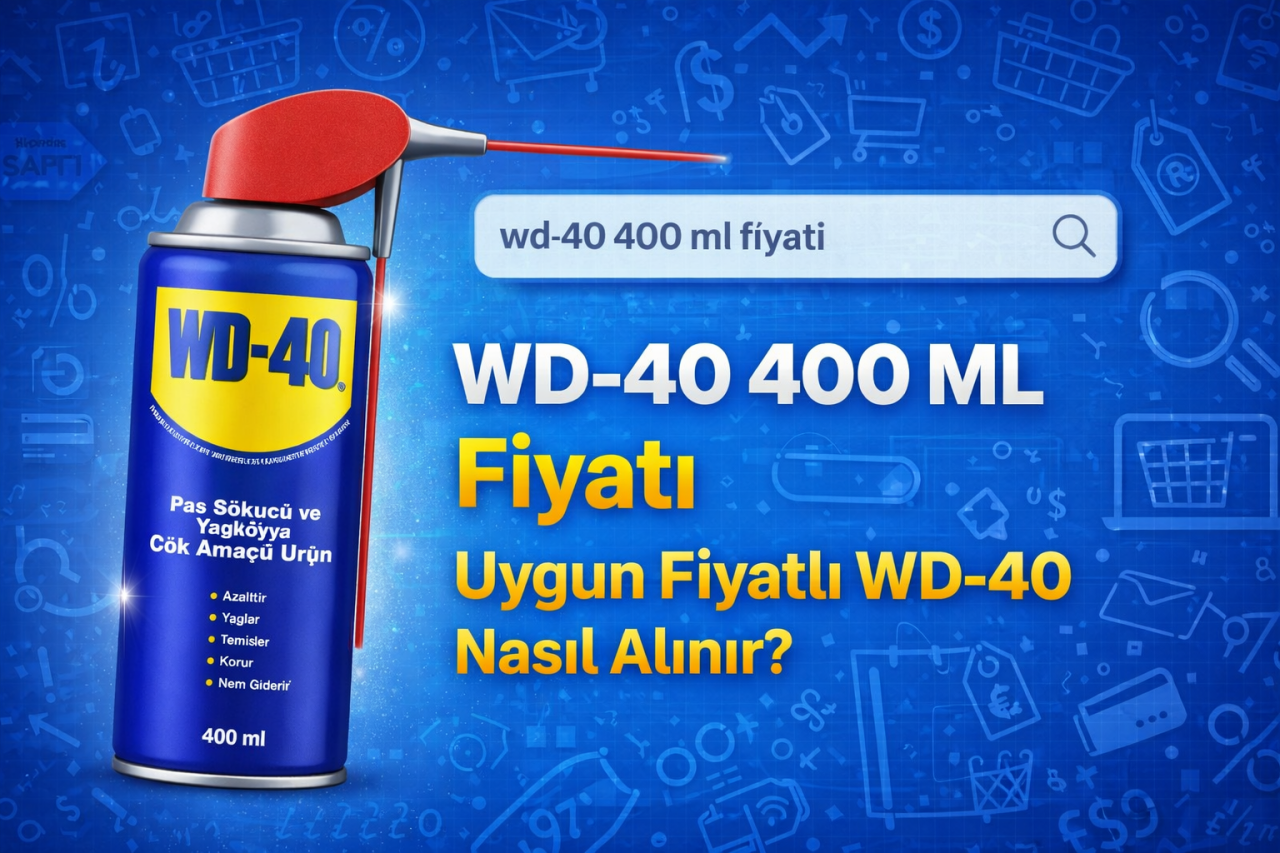 WD-40 400 ML Fiyatı Neye Göre Değişir? Uygun Fiyatlı WD-40 Nasıl Alınır?