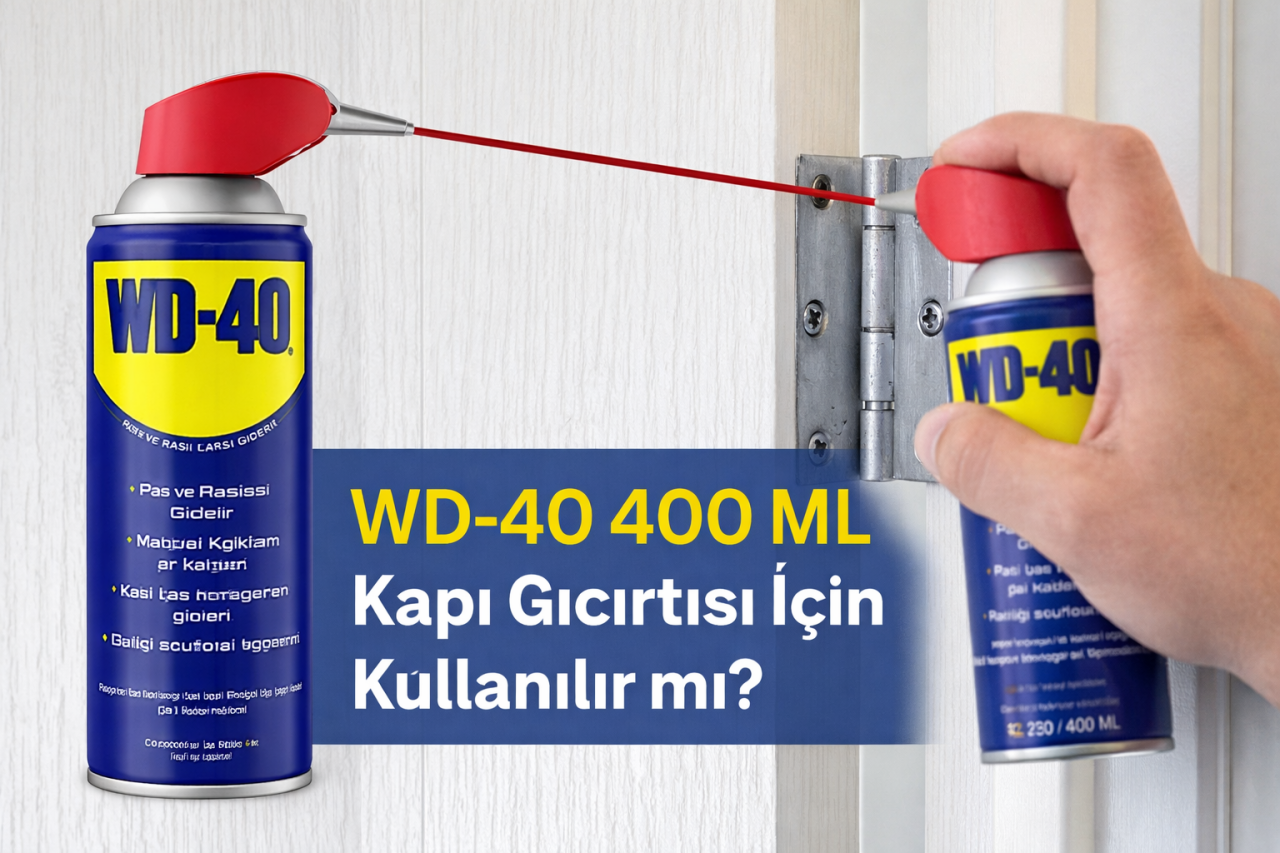 WD-40 400 ML Kapı Gıcırtısı İçin Kullanılır mı?