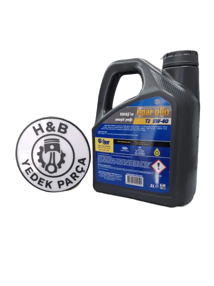 55176572 Opar Olio T2 5W-40 3LT | TÜM LPG'Lİ VE SONRADAN TÜP TAKTIRILAN FİAT ARAÇLARIYLA UYUMLU MOTOR YAĞI