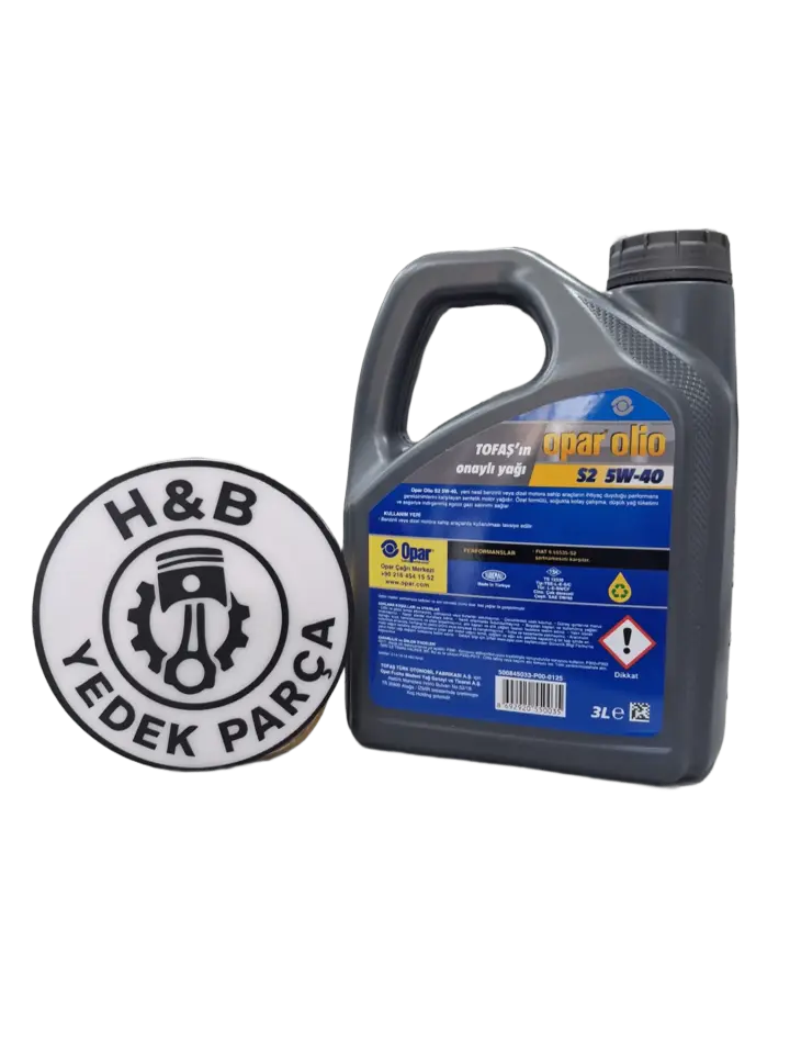 55175966 Opar Olio S2 5W-40 3LT | FİAT EGEA DİZEL MULTİJET VE 1.4 BENZİNLİ UYUMLU MOTOR YAĞI