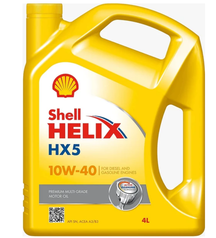Shell Helix HX5 10W-40 Motor Yağı Orjinal