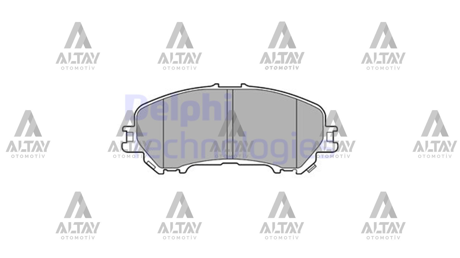 410601596R Fren Balatası Ön DELPHI | Renault Koleos