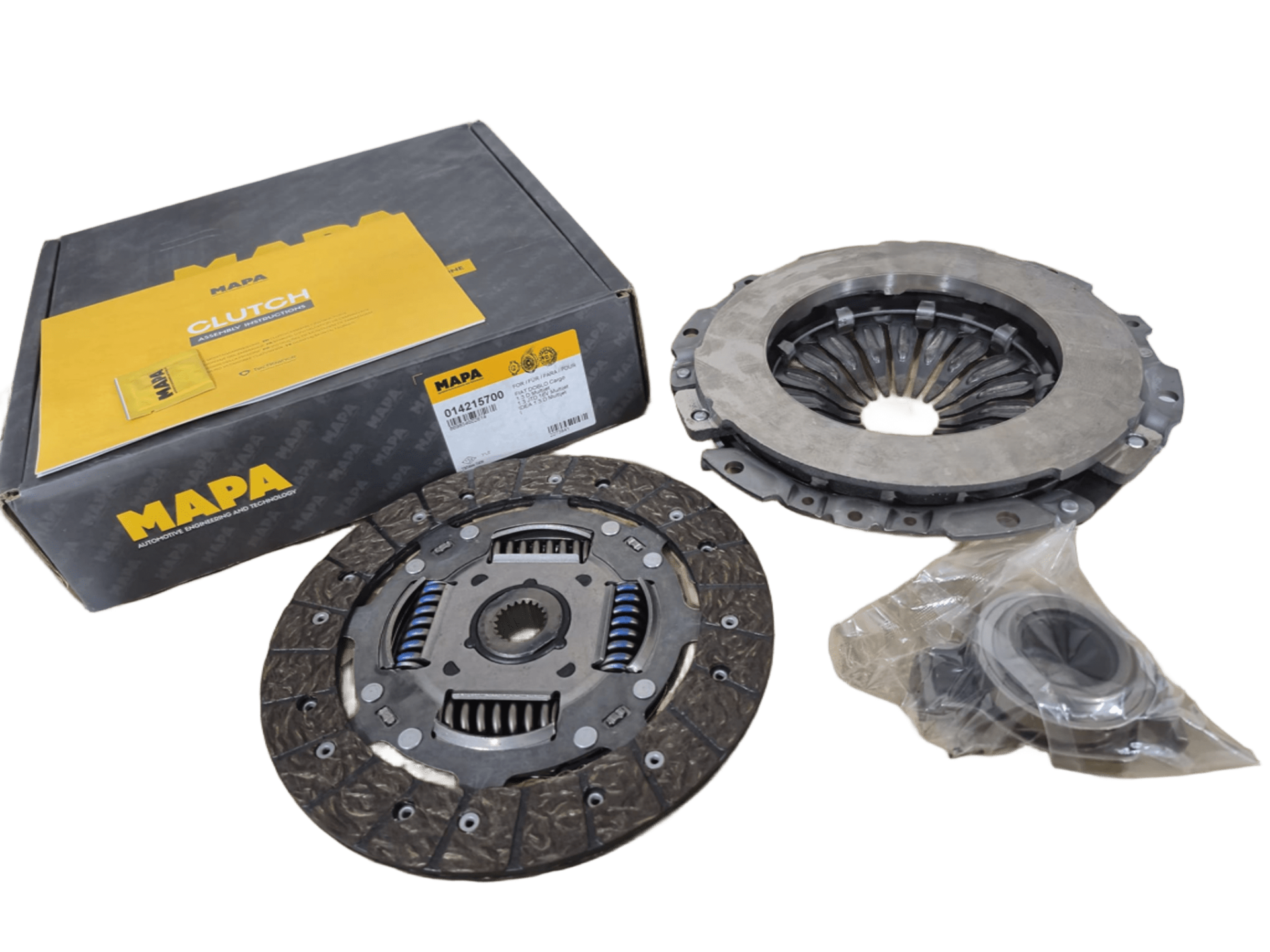 71748778 rulmanlı baskı balata set | MAPA 1.3 Multijet Uyumlu