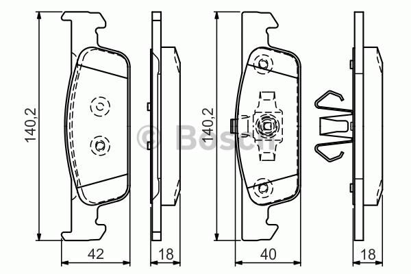 410602581R Ön Fren Balata SANGSIN | Renault Clio IV 12+ Dacia Logan