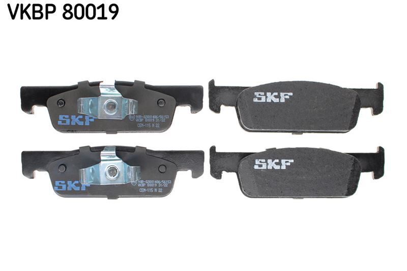 410602581R Ön Fren Balata SKF | Renault Clio IV 12+ Dacia Logan