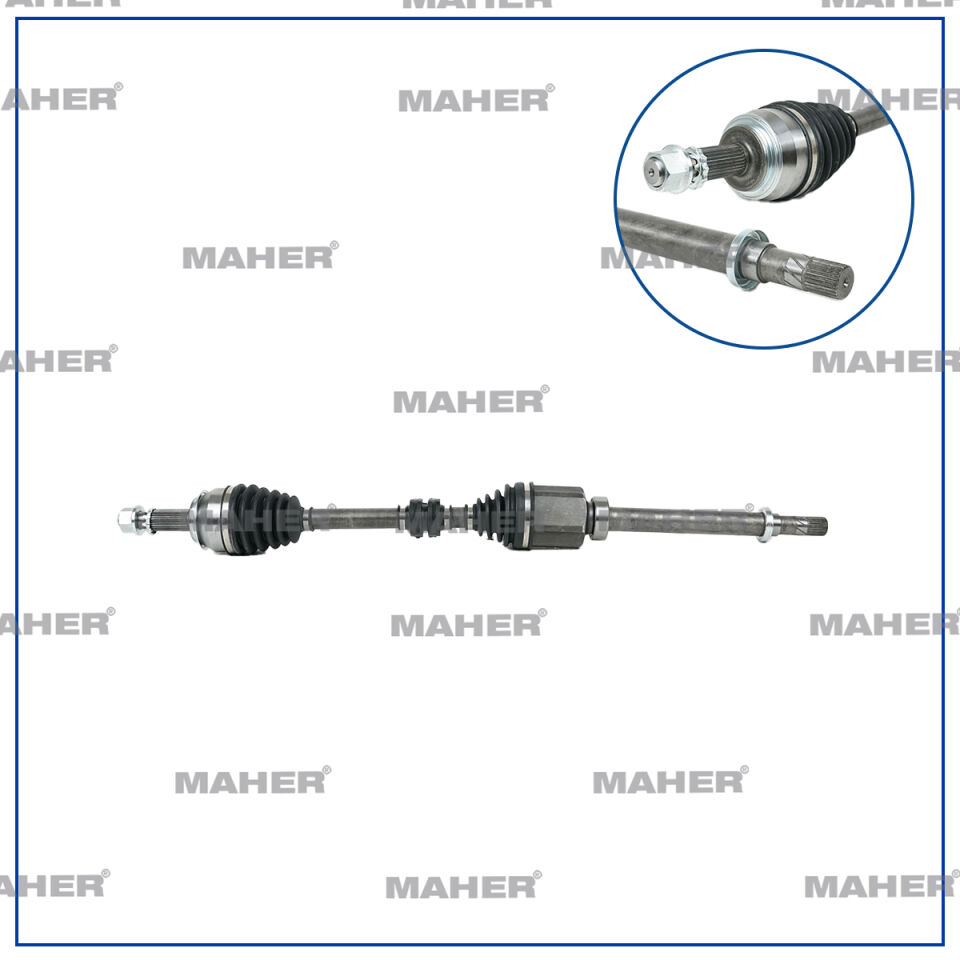 39100-HV80A Aks Ön MAHER | Renault Kadjar
