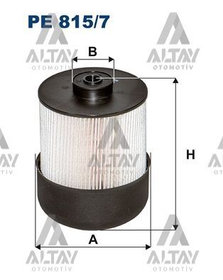 164037803R Yakıt Filtresi FILTRON | Renault Clio 4 / Renault Captur