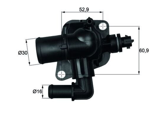 55206391-1338358 Termostat MAHLE | Fiat Egea / Fiat Doblo