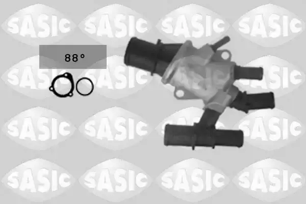 46785392 Termostat Komple Musurlu 88 C ZEGEN | Fiat Doblo 1.9 JTD 2001 2010