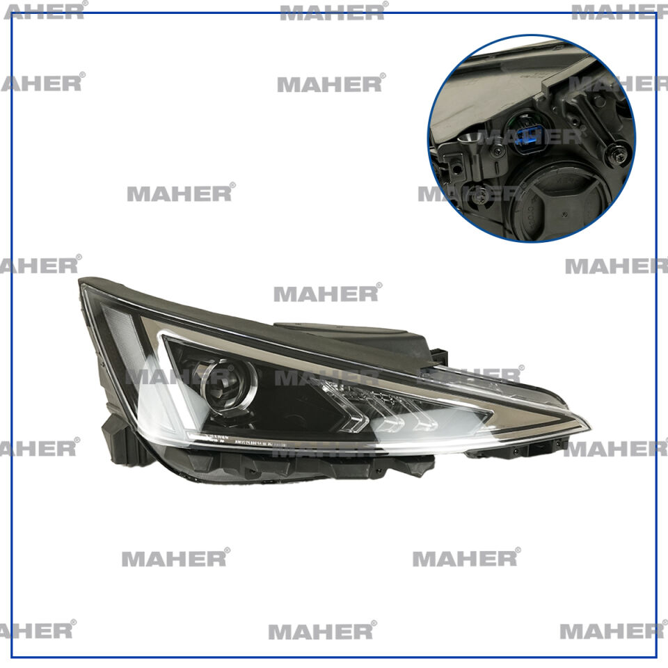 92102-F2500 Far ve Aydınlatma Sağ MAHER | Hyundai Elantra