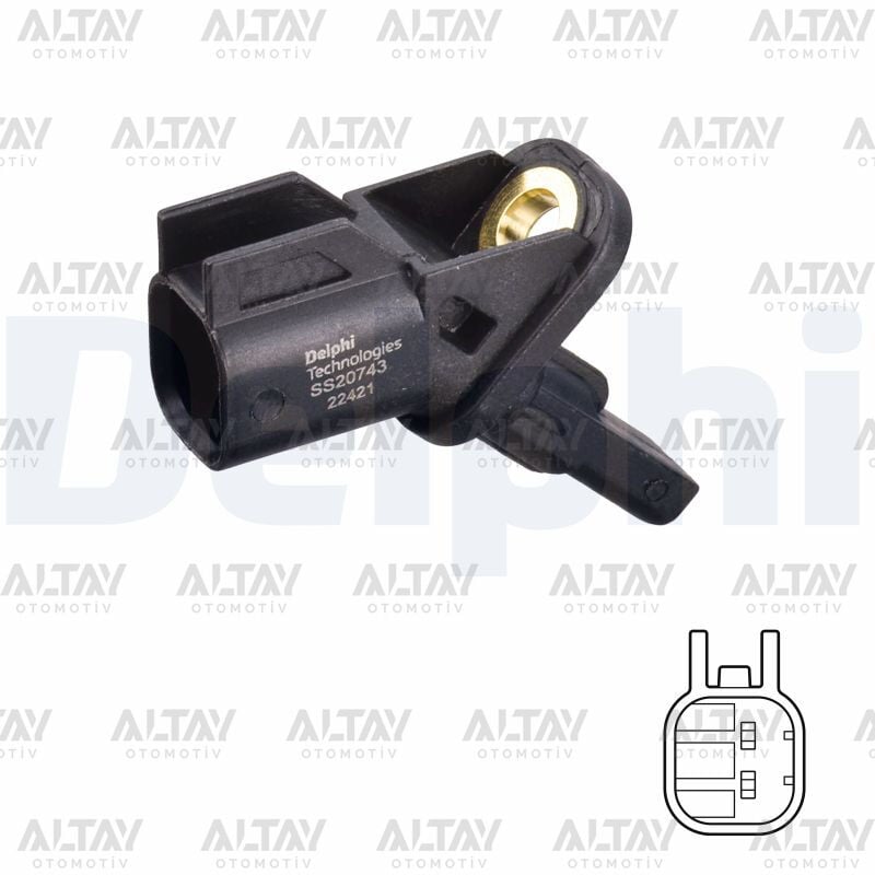 1690865 ABS Sensörü DELPHI | Ford Focus