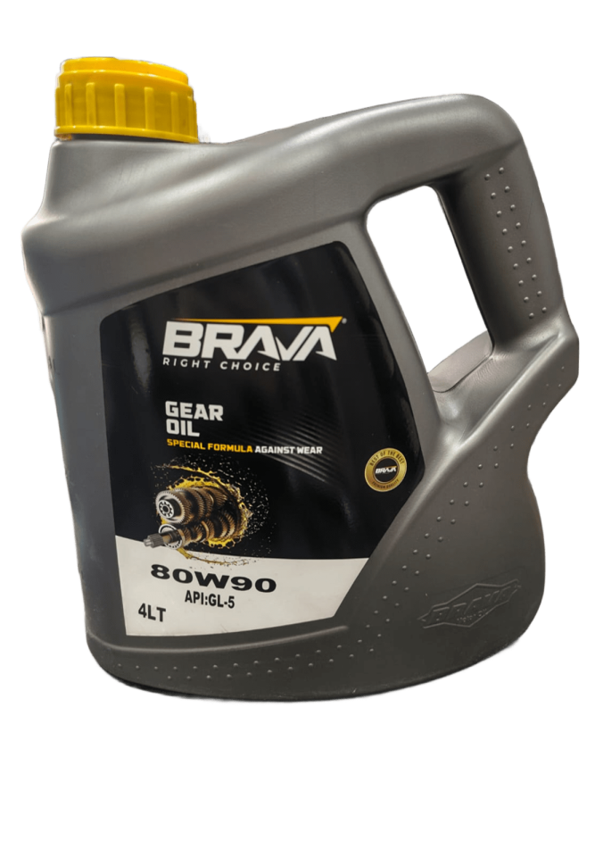BRAVA GearTech 80W-90 GL-5 4L Manuel Şanzıman Yağı