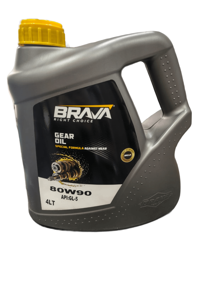BRAVA GearTech 80W-90 GL-5 4L Manuel Şanzıman Yağı