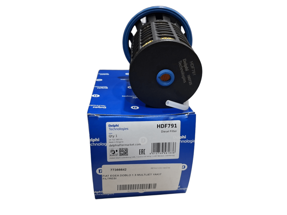77367623E Mazot Filtresi | Fiat Doblo Egea 1.3 1.6 2.0 Multijet Delphi HDF791