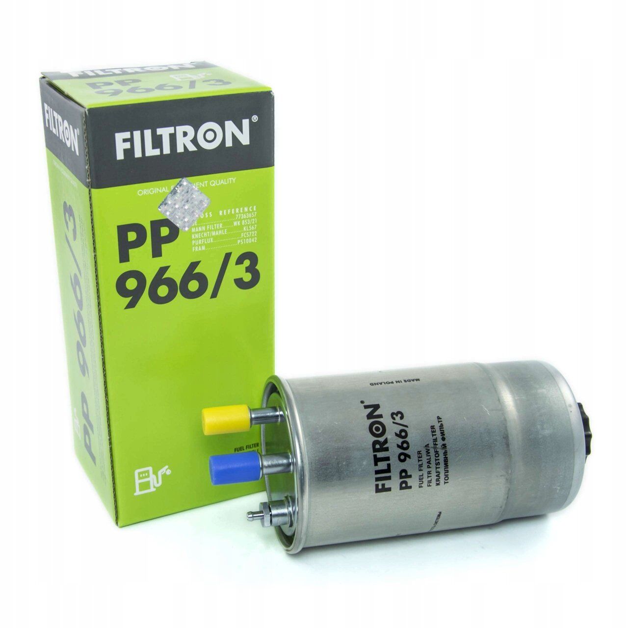 77363657 Yakıt Filtresi | Fiat Fiorino Linea Doblo 1.3 Multijet Filtron PP966/3