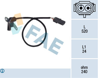 7700728637 Sensör FAE | Renault Laguna / Renault Scenic / Renault R21