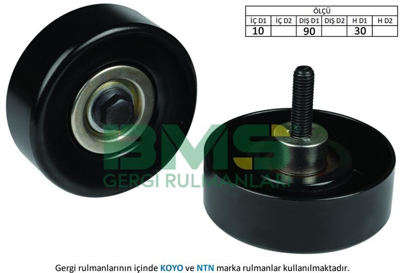 1145493 Alternatör Gergi̇ Rulmani BMS | Fiesta 1.8DI FOCUS