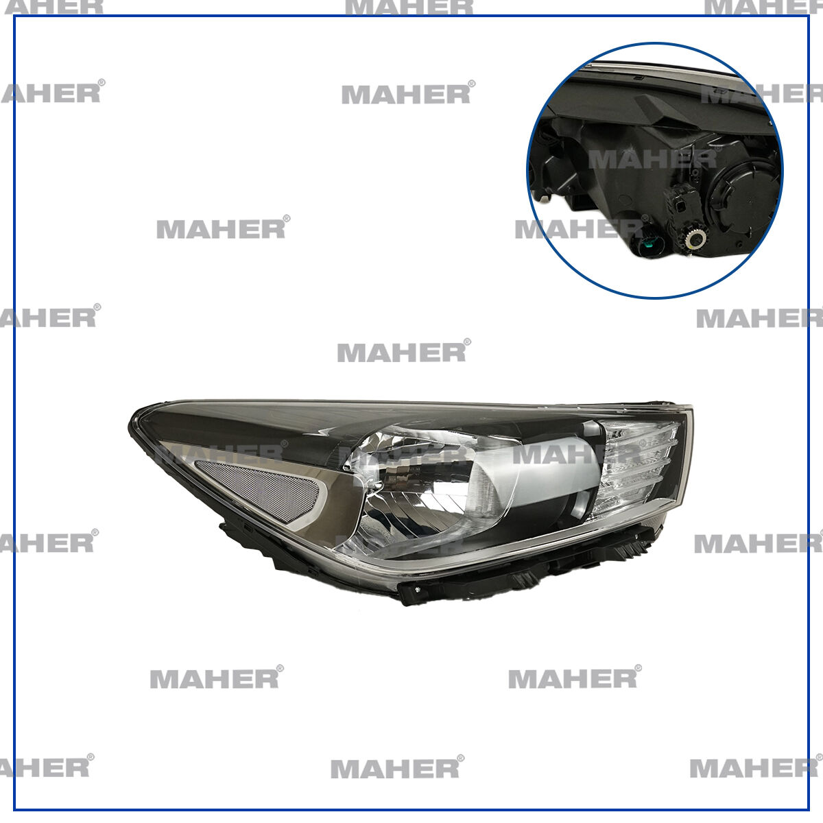92102-H8000 Far ve Aydınlatma Sağ MAHER | Kia Rio