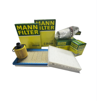 Fiat Egea 1.6 Dizel Periyodik Bakım Filtre Seti Karbonsuz Polen Kağıt Tip Hava Filtresi Mann Marka