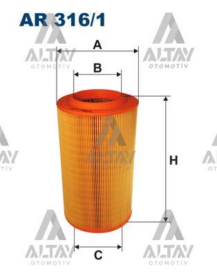 1349042080 Hava Filtresi FILTRON | Fiat Ducato
