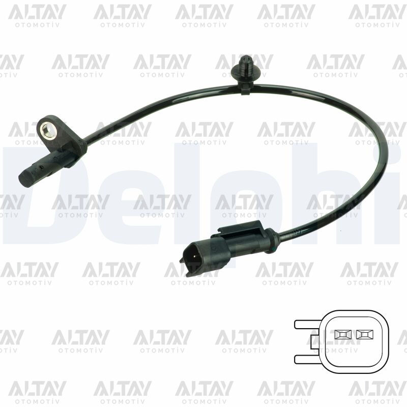 1763976 ABS Sensörü Arka DELPHI | Ford Transit