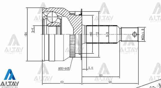 49501-2F510 Aks MAHER | Kia Cerato