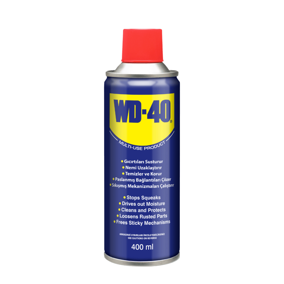 WD-40 400 ml Pas Söktürücü Sprey – Çok Amaçlı Koruyucu Yağ