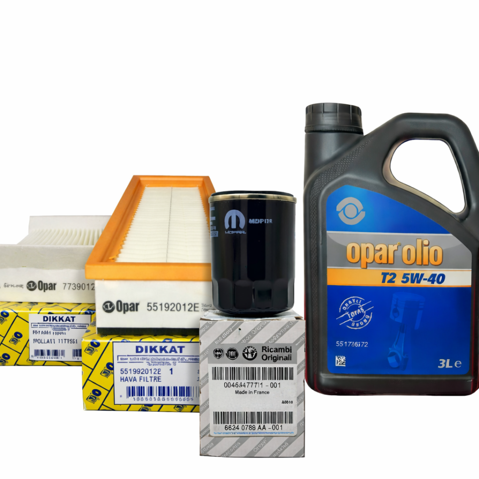 Fiat Fiorino 1.4 Fire Benzinli Filtre Bakım Seti 55192012E 46347171 77364561E 55176572