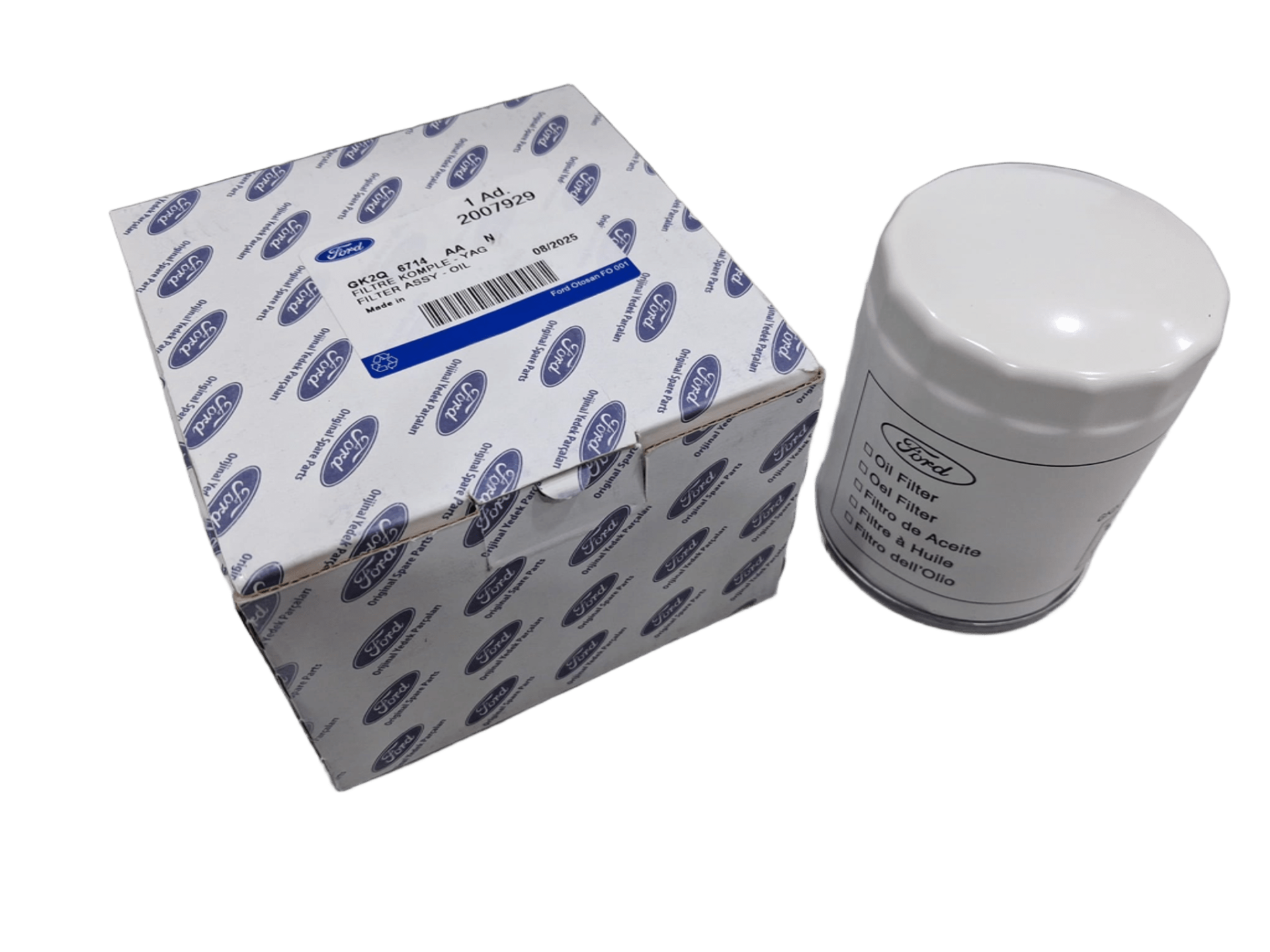 GK2Q6714AA Yağ Filtresi | Ford Transit Custom Orijinal Ford Otosan