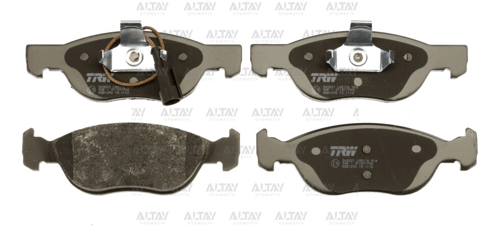 71753042 Fren Balatası Ön TRW | Fiat Marea / Fiat Bravo