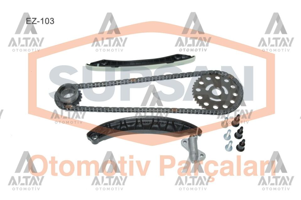 130C12127R Eksantrik Zincir Seti SUPSAN | Renault Laguna / Renault Trafic / Renault Koleos