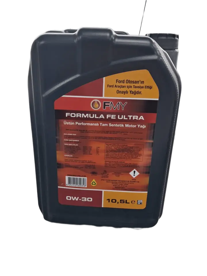 FMY 601222580 Motor Yağı | Ford 0W30 10.5 Litre Yetkili Servis