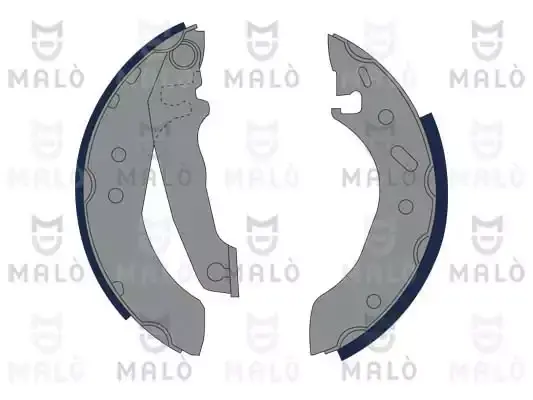 6500943 Fren Pabuc Balata Arka AP | Ford Escort VII 1.3 Dar Tip Levyeli 180X32 Mm 1995 1999