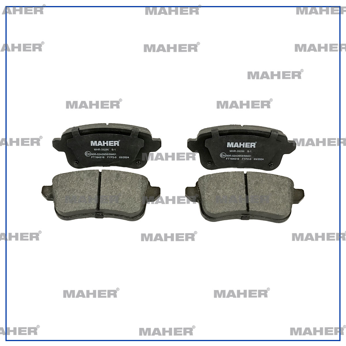 440608061R Fren Balatası Arka MAHER | Renault Megane 4