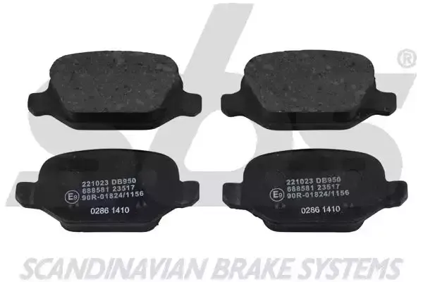77364839 Fren Balata Arka WGN | Fiat Linea 1.6 MJT 2007 / Linea 1.4 T jet 2007