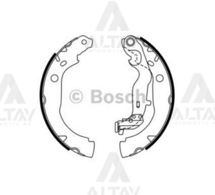 440607493R Fren Balatası Arka BOSCH | Renault Captur