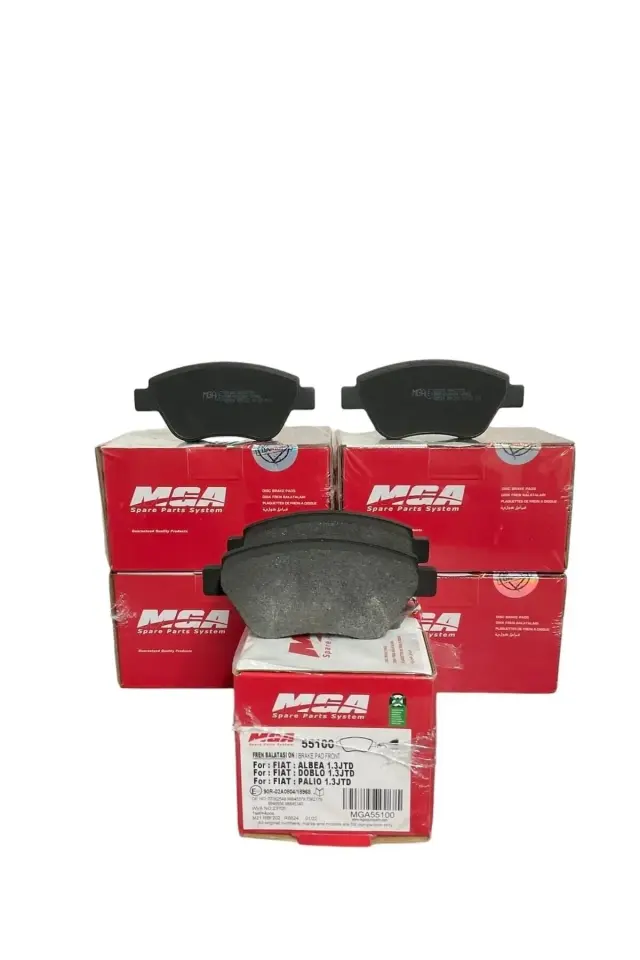 55175317 ön fren balatası | MGA-55100 MGA Fiat Doblo Albea Linea Uyumlu 77364893