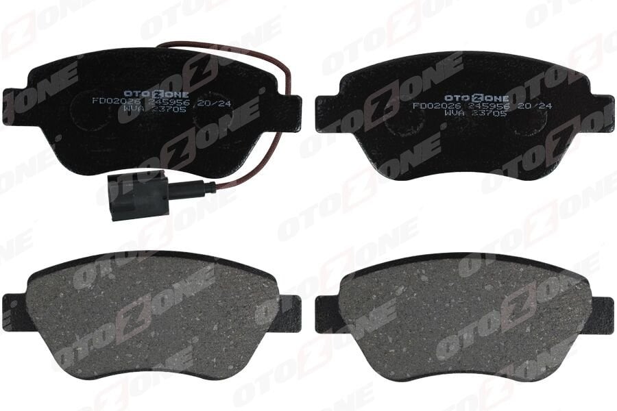 55175317 ön fren balatası | FDO2026 OTOZONE Fiat Doblo Albea Linea Uyumlu 77364893