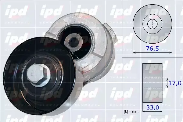 25281-4A010 Gergi Rulmanı GMB | Hyundai Starex / Kia Sorento
