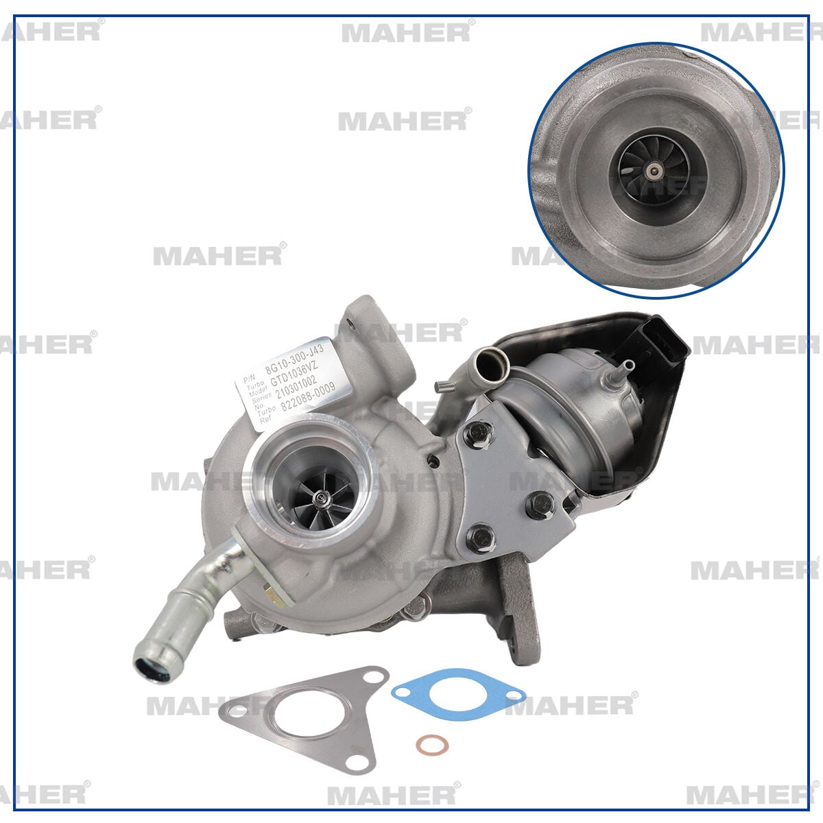55278598-55256959 Turbo MAHER | Fiat Egea / Fiat Doblo / Fiat Fiorino