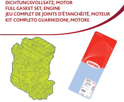 71718658F Motor Conta Seti̇ Skc'si̇z CORTECO | Fiat Doblo 01> Brava