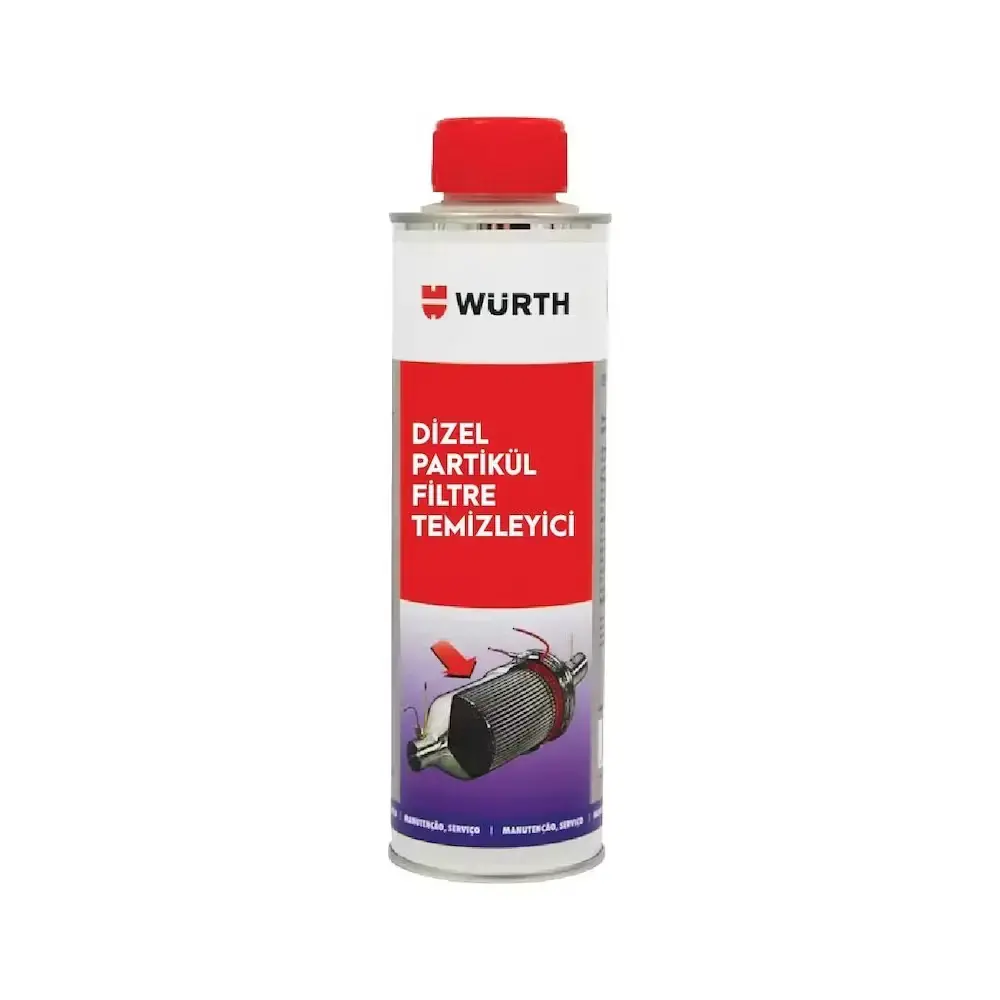 WÜRTH DİZEL PARTİKÜL FİLTRE TEMİZLEYİCİ | DPF REGENERASYON SIVISI | BİNEK VE HAFİF TİCARİ UYUMLU