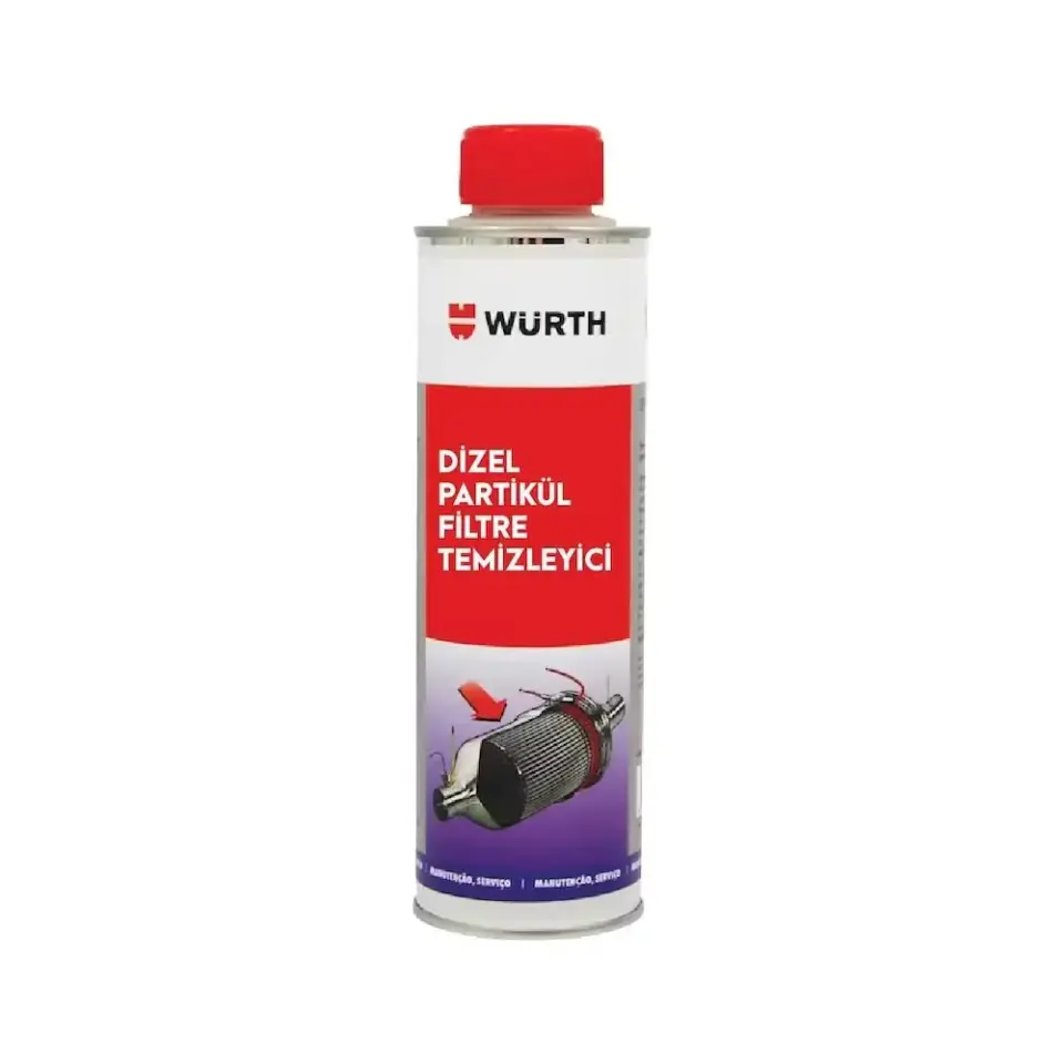 WÜRTH DİZEL PARTİKÜL FİLTRE TEMİZLEYİCİ | DPF REGENERASYON SIVISI | BİNEK VE HAFİF TİCARİ UYUMLU