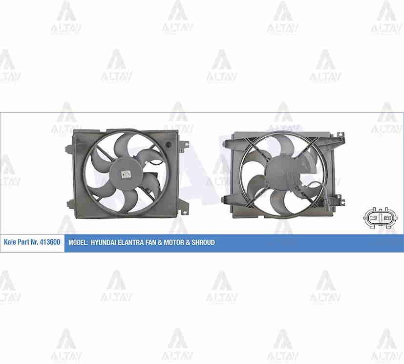 97730-2D000 Fan Motoru KALE | Hyundai Elantra
