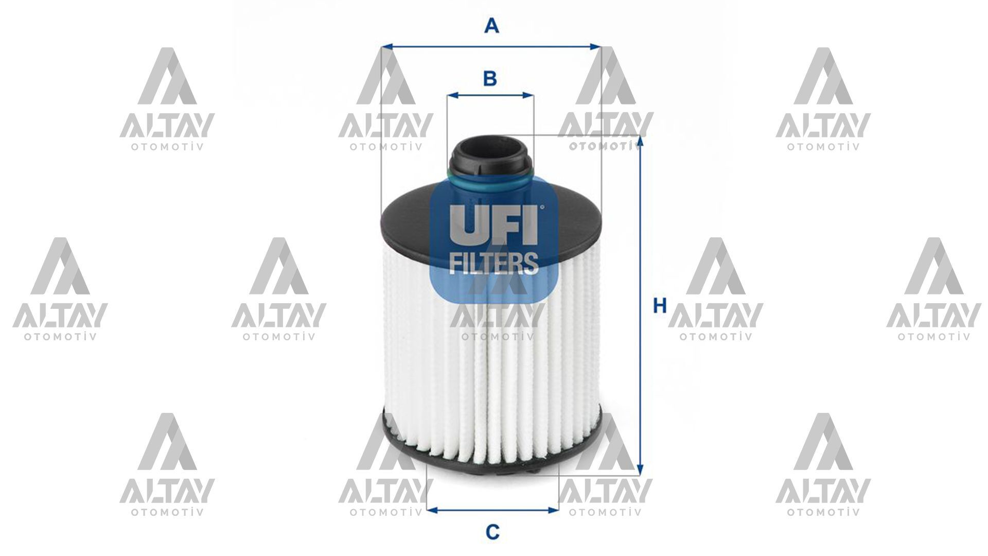 55261437 Yağ Filtresi UFI | Fiat Egea / Fiat Doblo / Fiat Fiorino