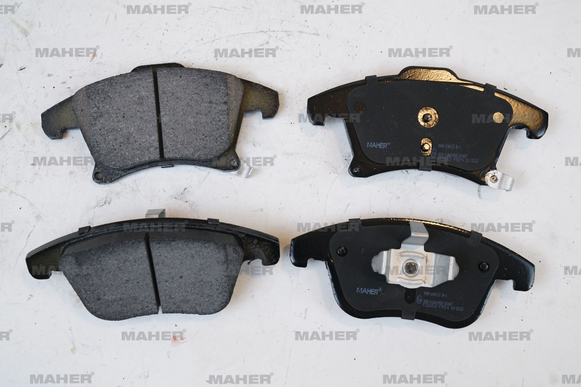 DG9C2K021EE Fren Balatası Ön MAHER | Ford Mondeo / Ford S-Max