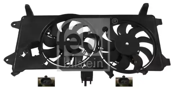 51718489 Fan Motoru Su+klima VEKA | Fiat Davlumbazli Ciftli Doblo 1.9 JTD Ac + 2001 2005